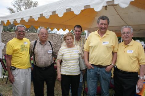 Edgar Madrigal, Eva González, Fidencio Ruiz, David Madero, José María Giménez Amarante y Luis Amarante Uribe.
