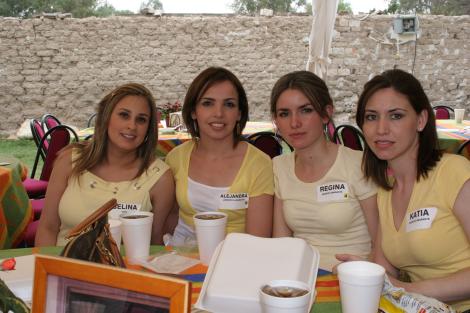 Selina Sada, Alejandra Lamberta y Regina y Katia Madero.