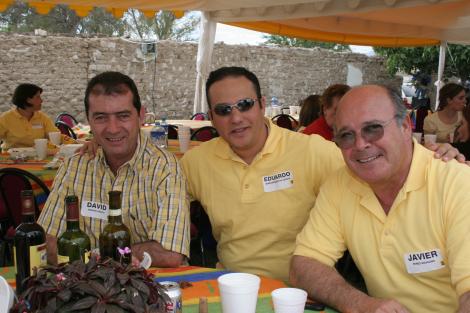 David Madero, Eduardo Ibarguengoytia y Javier Pérez Aguilera.