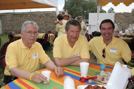 Luis Amarante, José María Giménez y Fernando Humphrey.