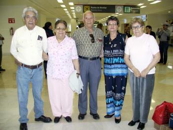 Guadalupe Rodríguez, Antonia Ríos, Fortino y Refugio Amancio viajaron a Tijuana.