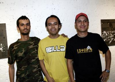 Antonio Craviotto, Jesús Flores y Gerardo Esquivel.