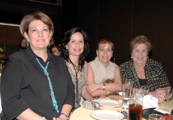 Maca de Martínez, Olivia de Quezada, Elena de Baille y Chelo de Macías
