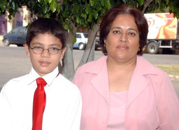 Héctor Gerardo Aranda, alumno de la maestra María del Socorro Rangel.