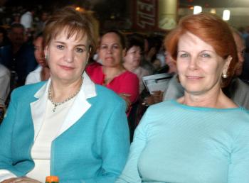 Isabel de Román y Ana María de Rosas.