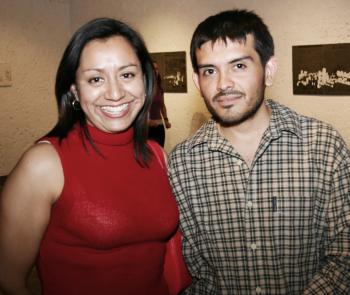 Jazmín Martínez y Adrián Domínguez.