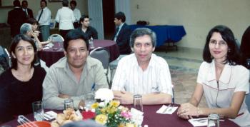 Miroslava Sánchez Galván, César Cisneros Victoriano, Armando Aguirre Díaz y Myrna Isabel Sáenz Flores.