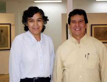 Rosa Ma. Franco y Jesús Lozano.