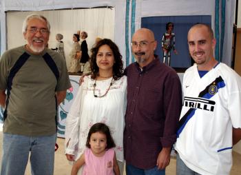 Salvador Salas, Carla Coto, Juan Carlos Martínez y Diego de la Peña.