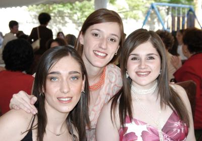 Ale de Papadópulos, Velina Murra y Cristina Sánchez
