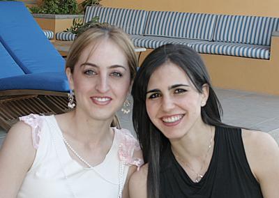 17 de abril 
Zaida Facuseh y Lizy Papadópulos