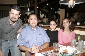 José Ernesto Rodríguez, Andrés Hernández, Lucero Vázquez y Berenice Rodríguez.