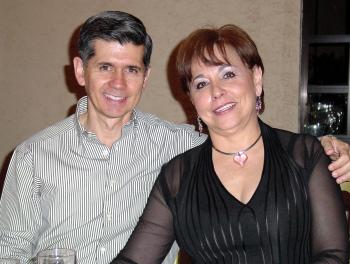 Jaime Méndez Vigatá y Sofía Anaya de Méndez.