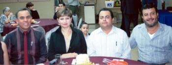 Felipe Vázquez, Silvia Maravilla Franco, Edel Arenas y Arturo  Vega.