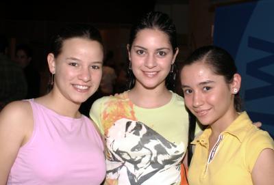 Mariana González, Marisol Papadópulos y Nancy de la Garza