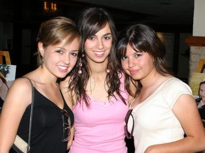 Luis Viesca, Arantza Díaz y Ana Rodríguez.