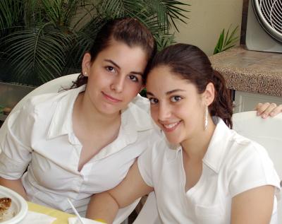 Luisa Chamán y María José Calvete