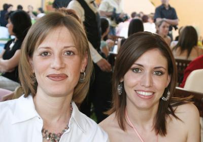27 de abril 
Salda Peña y Katia Madero.