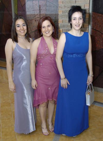 Carmen Díaz, Mariana González y Gabriela Ramírez