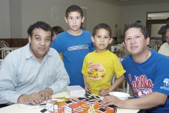 Carlos, Eduardo, Ángel y Jorge.