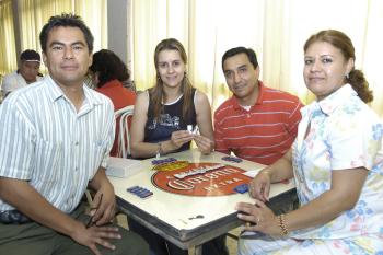 Gerardo Cabral, Nora Porras, Fernando Morales y Lupita Rivera.