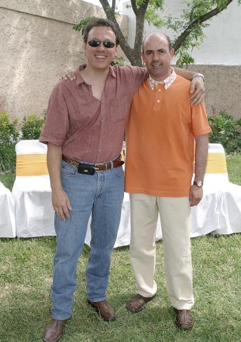 Édgar Perches y José María Gil.