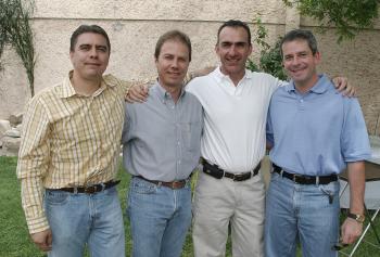 29 de abril
Luis de la Rosa, José Revuelta, Hugo Ollivier y Marcelo Torres.