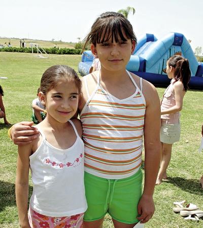 Ana Paula Lechuga y Ana Sofía Arce..