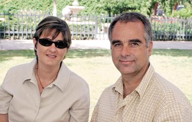Mary Calleja y Eduardo Sesma.