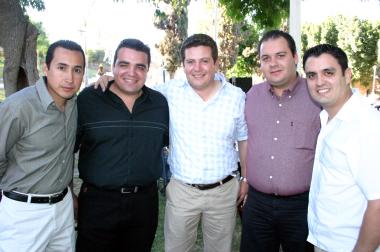 04 de mayo 
Ricardo Camacho, Jorge Nieto, Filiberto Cepeda, Jesús Alday y Pablo Carrillo