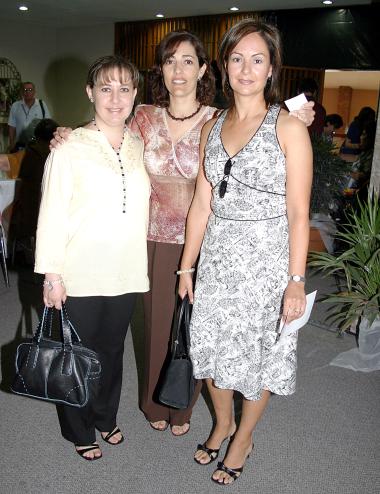 Mirna Mafud, Yolanda Gómez y Laura de Córdoba