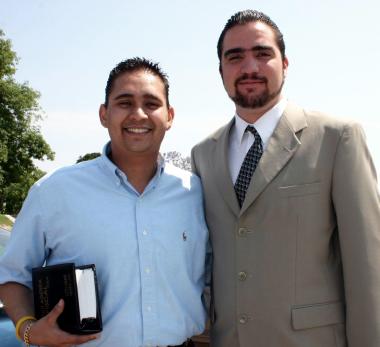07 de mayo 
Víctor Hugo Márquez y Miguel Carricaburu.