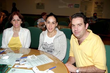 Linda Fayad, Linda Fayad de Zarzar y Gerardo Zarzar.
