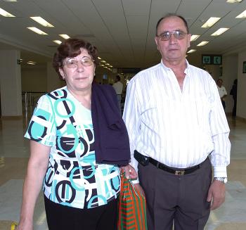 María del Carmen Cortizo y Manuel Pontevedra viajaron al DF.