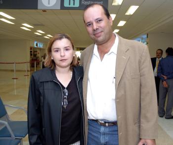 Fernando y María del Pilar Casas viajaron a Cancún.
