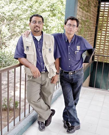Ariel Sandoval García y José Carlos Nava.