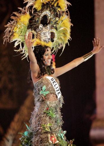 Contestant Elrington de Belize.