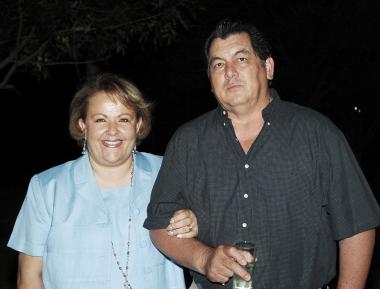 Lourdes González de Islas y Nicolás Islas