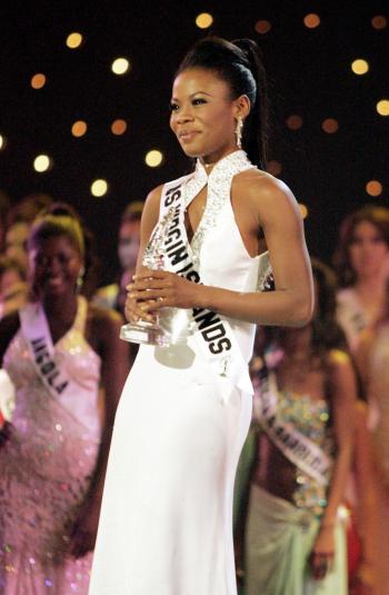 La representante de las Islas Vírgenes de Estados Unidos obtuvo el reconocimiento de Miss Simpatía.