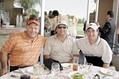 Ricardo Barroso, Luis Barroso y Christian Colliere.