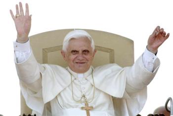 Realiza Benedicto XVI primera visita oficial