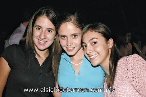 Cecy Royo, Vicky Zepeda y Maribel Tumoine