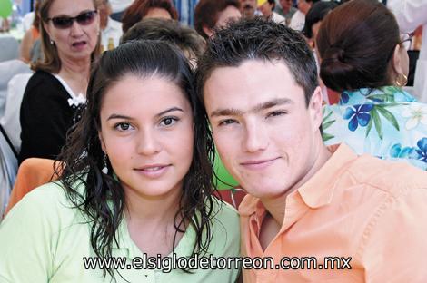 Astrid Baille y Oscar Russek