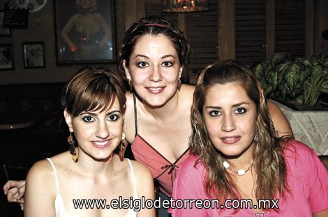 Mirvat Jalil, Gabriela Ávalos y Laura Orduño