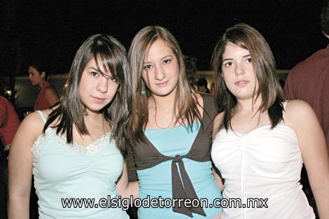 Melissa Garza, Jackie Miranda y Cristy Villarreal