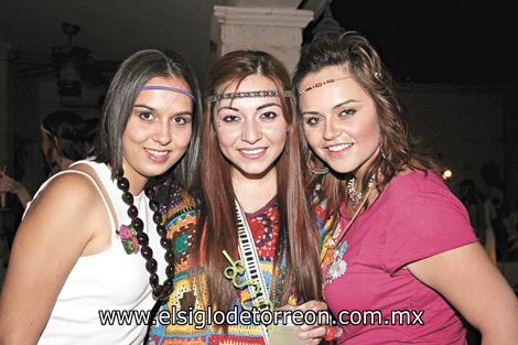 Judy Hernández Sada, Myrna Hoyos y Julia Salazar