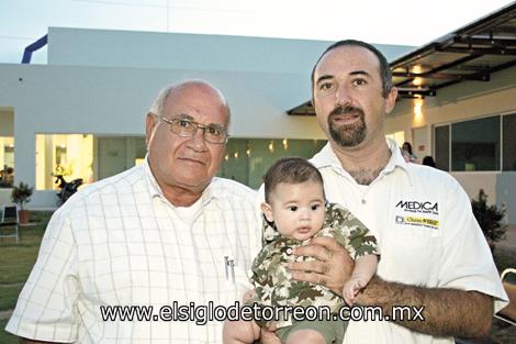 Ricardo Cárdenas Barocio, Ricardo Cárdenas Ortiz y Ricardo Cárdenas Fabero
