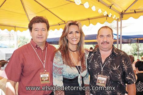 Miguel Casale, Nora González y Federico Blanco