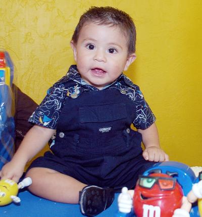 Josué Gamaliel Reyes Castellanos festejó un año de vida, con una agradable convivio