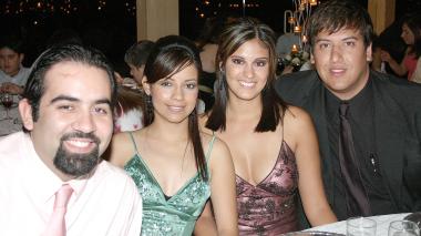 Carlos Pantoja, Blanca Alvarado, Raquel Valdés y Luis Manuel H. Ortiz.